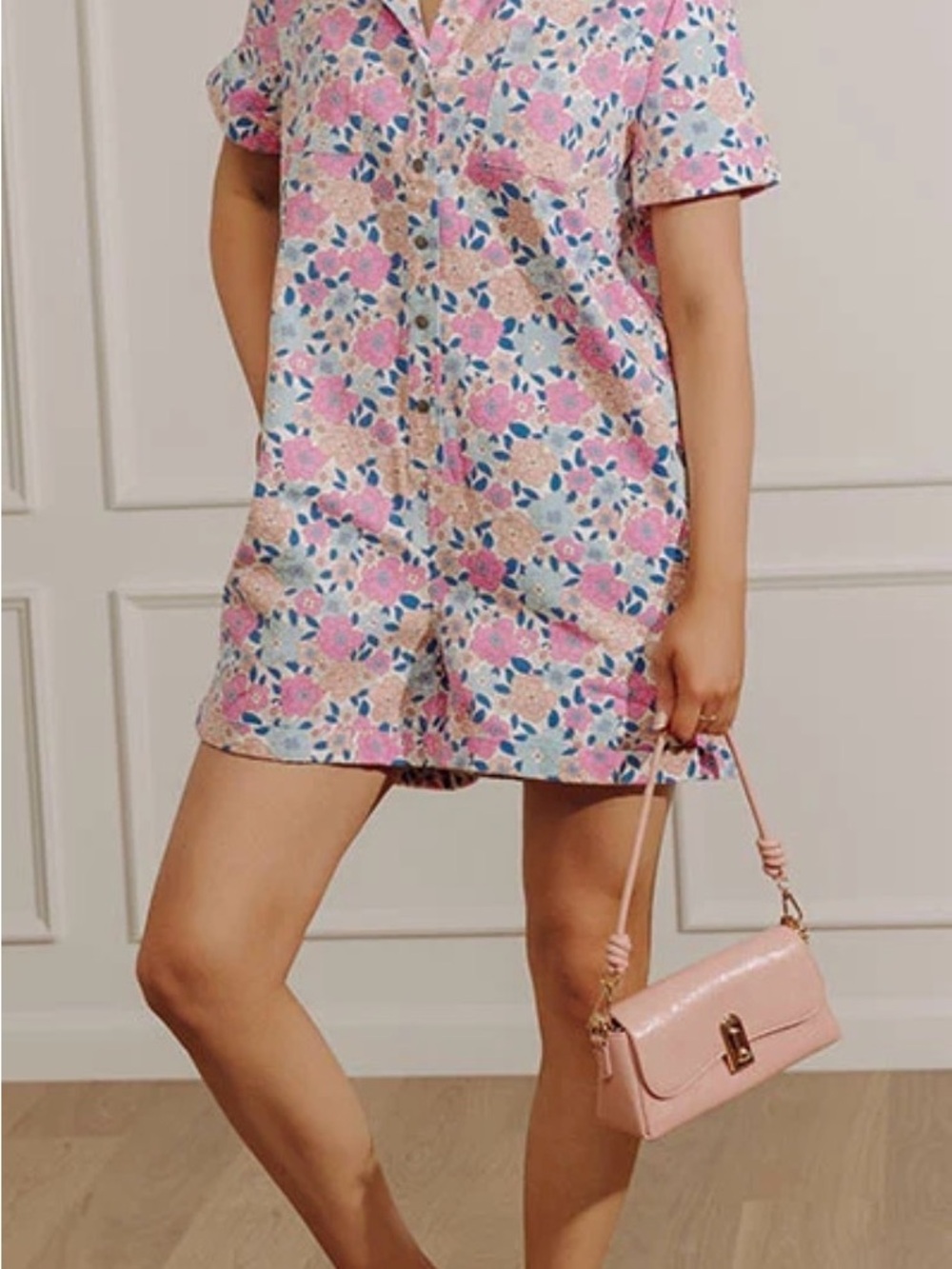Storia Pastel Floral Romper